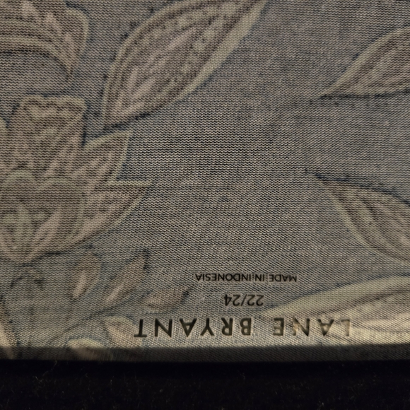 Lane Bryant Raglan Style Tee - Picture 3 of 4